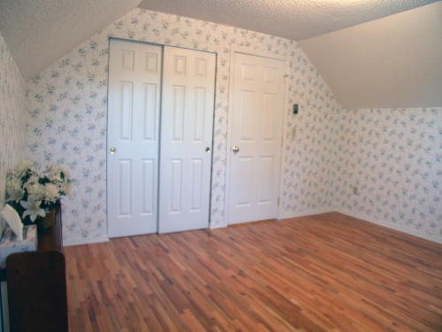 Lower level fireplace